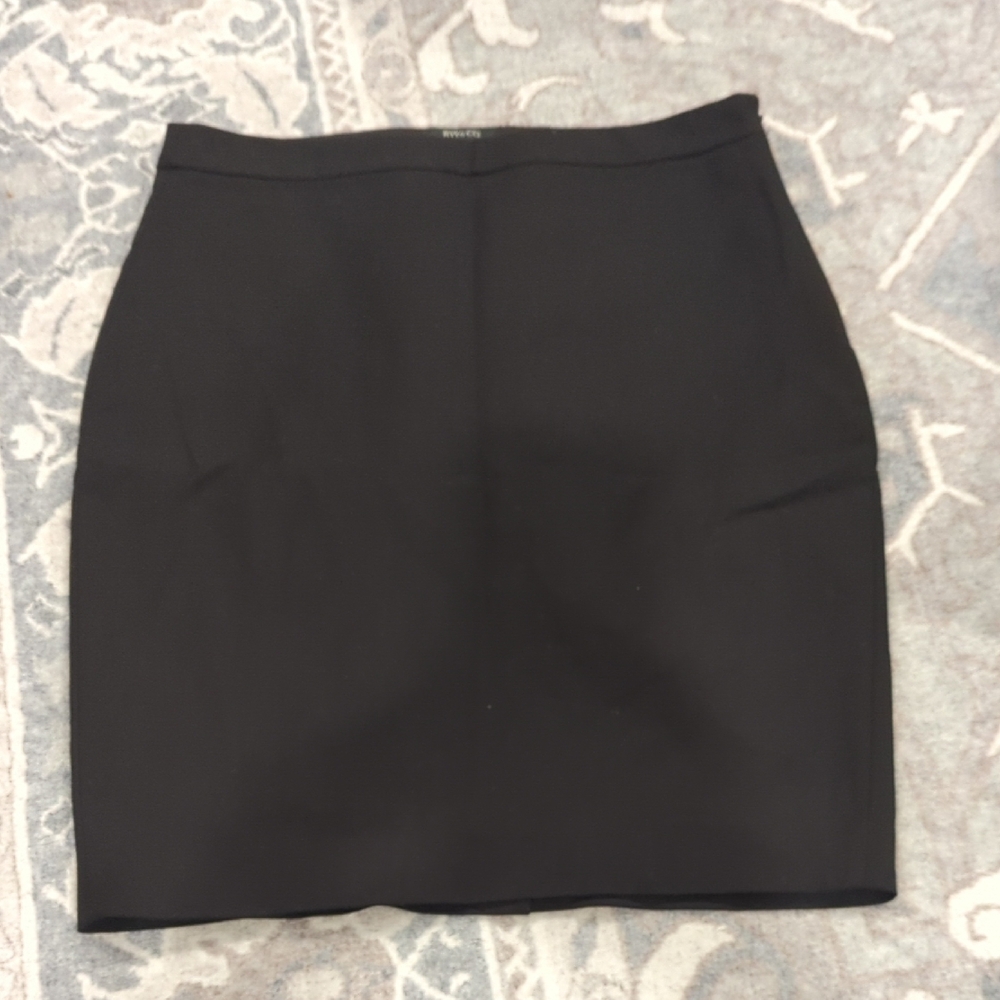 RW&CO. Black Pencil Skirt